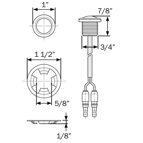 MCL11SRB KIT;RED;CLR LNS;EVA;LOCK R