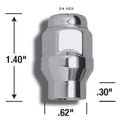 Gorilla ET BULGE LUG 3/4in 12-1.25 CHR BAG