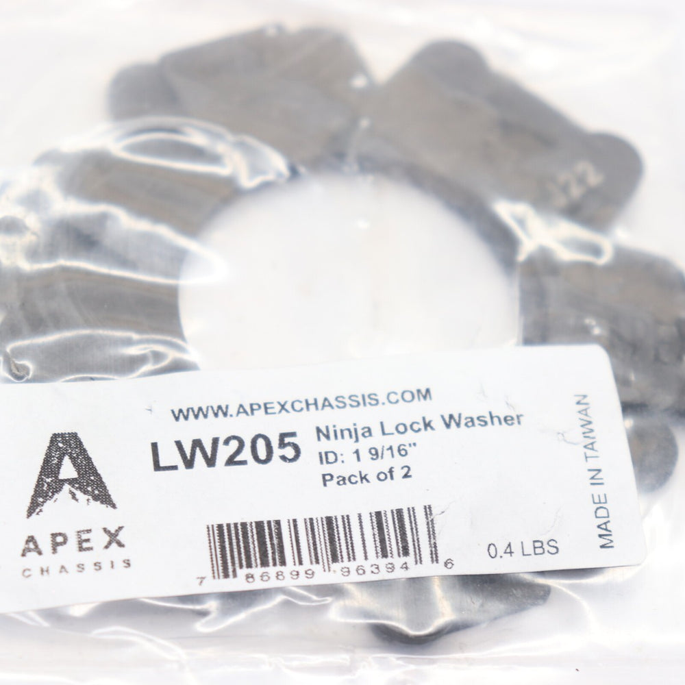 Ninja Lock Washer - 1 9/16 - QTY 2