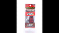 MINI SEALED LED CLEARANCE/MARKER LIGHT RED W/ CHROME TRIM RING