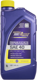 ~(2 lbs. 9X6X5)~ Heavy Duty Motor Oil Sae 40 Qt. Bottle