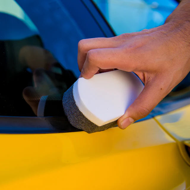 Chemical Guys Easy Grip Soft Hex-Logic Applicator - White
