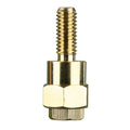 BATTERY SIDE POST ADAPTER LONG BRASS - EACH