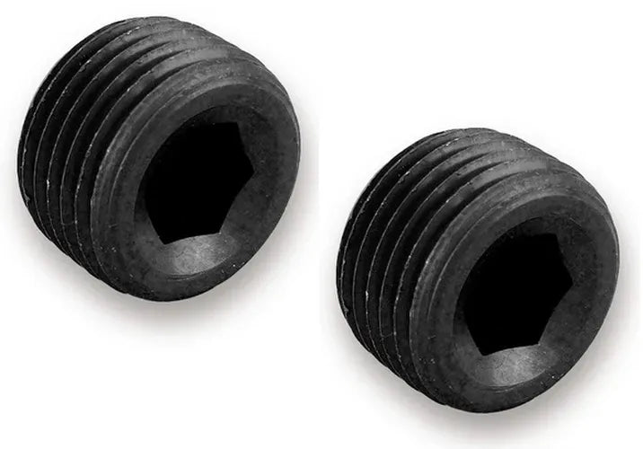 BLACK 1/4 NPT INTERNAL PLUG