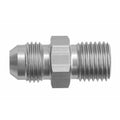 08 MALE AN/JIC FLARE TOM10X1.0 INVERTED ADAPTER CLEAR