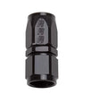 Russell Performance -4 AN Black Straight Full Flow Hose End