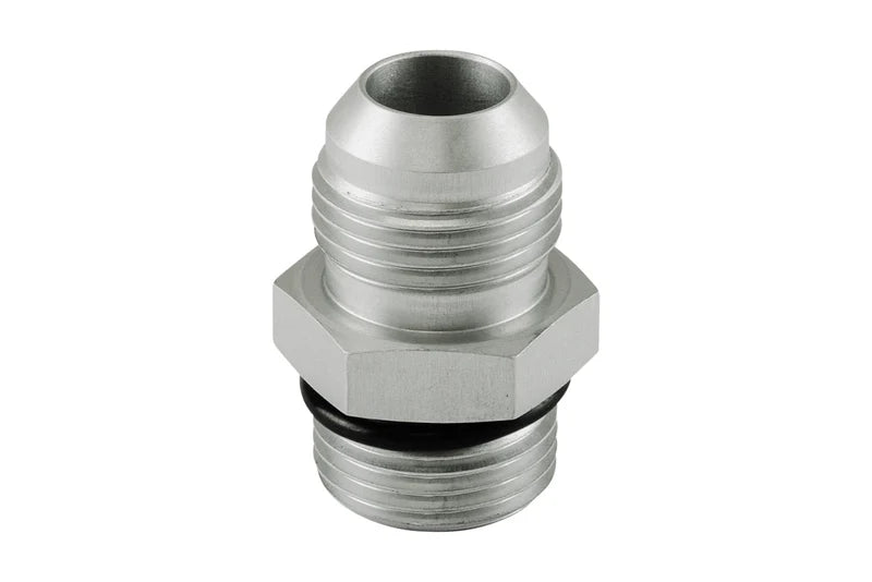 Clear -10 AN Flare to -10 AN ORB Male Straight