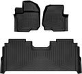 WeatherTech Cocoa Front RearFloorLinerHP Fits -25-26 Lincoln Navigator - 471948-1-6IM