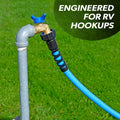 DRINKING WATER UTILITY HOSE 1/2IN X 4FT BLUE