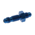 Fragola -4AN Straight Bulkhead - Blue