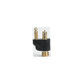 1/4IN NPT BRASS MALE TANK CONNECTOR