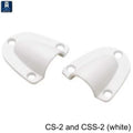 SMALL CLAM SHELL VENT - WHITE