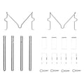 DFC 90-03 Ford Aspire Front Premium Hardware Kit