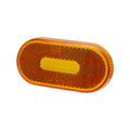 CLEARANCE LIGHT LENS OVAL AMBER COMMAND CLASSIC