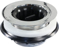 PLASTIC STRAINER W/THREADED BASKET WHITE