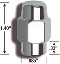 Gorilla SHORT SHANK LUG 13/16in 12-1.50 CHR BAG