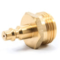BLOW OUT PLUG QUICK CONNECT BRASS