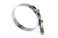 HPS Performance Stainless Steel Spring Loaded T-Bolt Clamp SAE 64 - Effective Size: 2.87 -3.19
