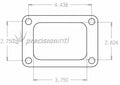 Cometic Garrett T6 .010in Rubber Coated Stainless Turbo Inlet Flange Gasket
