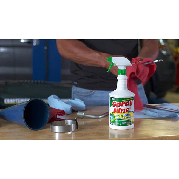 SPRAY NINE TOUGH TASK MULTIPURPOSE CLEANER & DISINFECTANT 32 OZ BOTTLE CAS