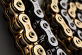 Vortex Racing 520 GP 3D Rivet Master Link- Gold