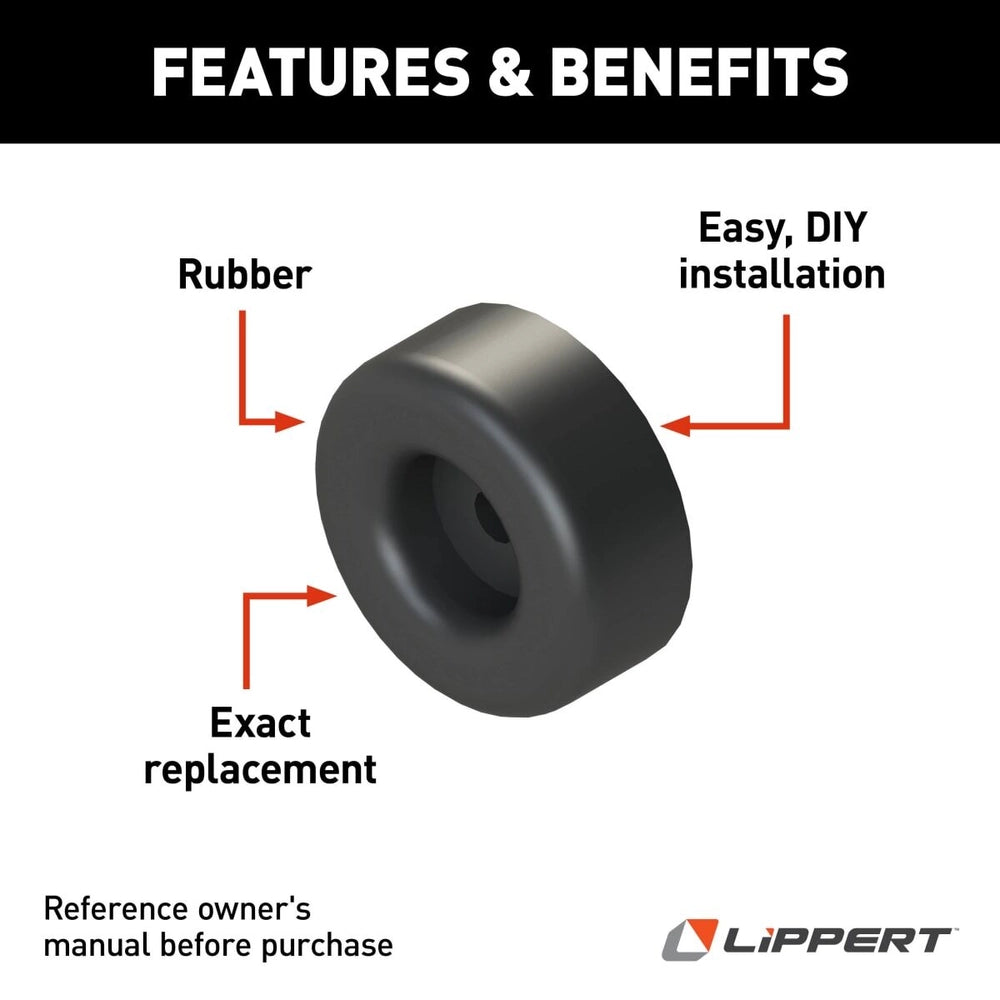 RUBBER BUMPER 2.50 O.D. X 1.00