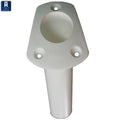 ANGLED TOP ROD HOLDER - FISH WHITE
