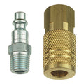 PLUG/COUPLER SET 1/4 TF O