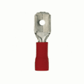 RED VINYL MALE QUICK DISCONNECT 22-18 GAUGE .250