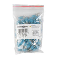 BLUE NYLON SPADE TERMINAL 16-14 GAUGE #10 PACKAGE OF 100