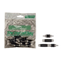 NICKEL PLATED RCA COUPLERS - RETAIL PACK
