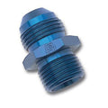 Russell Performance -4 AN Flare to 10mm x 1.0 Metric Thread Adapter (Blue)