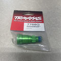 STUB AXLE ALUMINUM (GREEN-ANODIZED