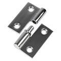 CHROME BRASS TAKE-APART "H" HINGE 1