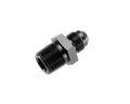 10 STRAIGHT MALE ADAPTER TO 12 (3/4) NPT MALE BLACK