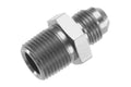 10 STRAIGHT MALE ADAPTER TO 12 (3/4) NPT MALE BLACK