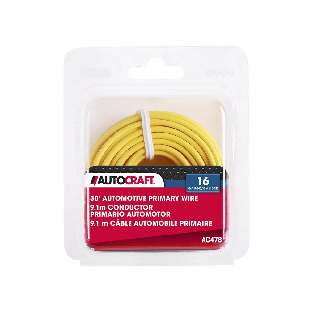 WIRE YELLOW 16 GAUGE 30