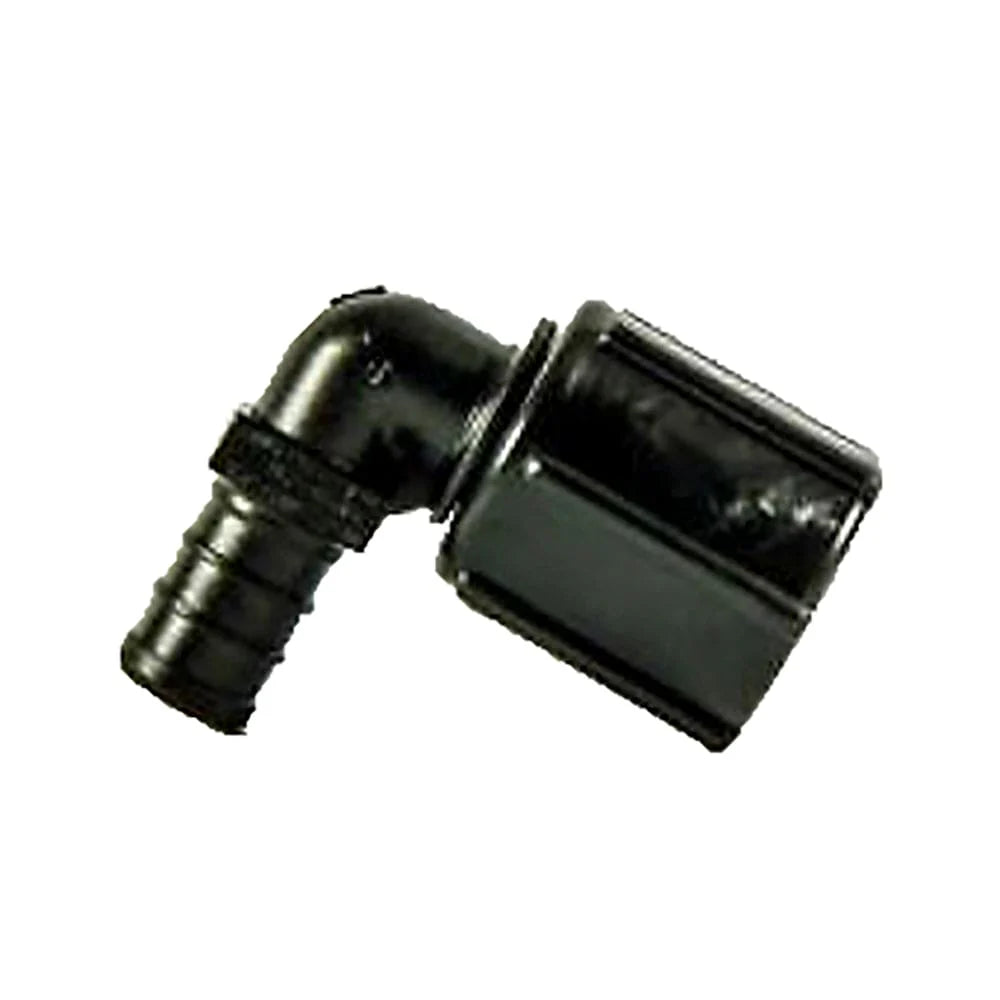1/2IN X 1/2IN FPT ECOPOLY ELBOW SWIVEL RIBBED NUT