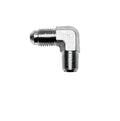 Wilwood 90 Deg Elbow Fitting -4 AN NPT Male to 1/8-27