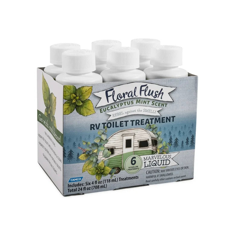 FLORAL FLUSH EUCALYPTUS MINT SINGLES 64OZ BOTTLES