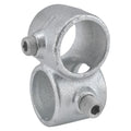 -3AN BLU 45 DEGREE BULKHEAD FLARE