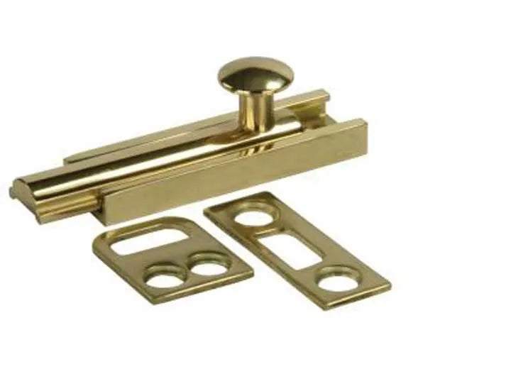 3IN SURFACE BOLT BRASS