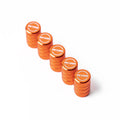 Method Valve Stem Cap 5 pack - Orange