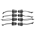 BuiltRight Industries Elastic Tech Panel Clips - 8pc Kit