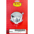 Chrome Push In Breather w/Tube 2-3/4in Dia 3/4NK
