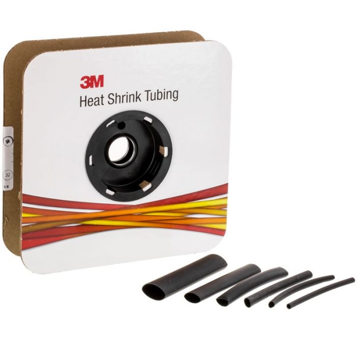 3M HEAT SHRINK TUBING 1/2 INCH X 4 FOOT EACH
