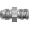 08 MALE AN/JIC FLARE TO M18X1.5 INVERTED ADAPTER CLEAR