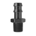 Fragola 3/8 Hose Barb x 1/4 NPT - Black