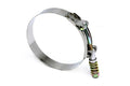 HPS Performance Stainless Steel Spring Loaded T-Bolt Clamp SAE 156 for 5.5 ID hose - Effective Size: 5.75 -6.06
