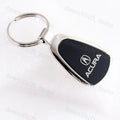 BLK TEARDROP KEY FOB